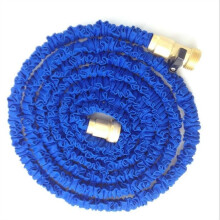 (blue,75)Household Goods Outdoor Car Wash Device Garden Watering Water Pipes 3 Times Telescopic Pipe