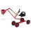 Kindergraafmachine met 360 draaibare stoel, rood 2