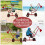 Kindergraafmachine met 360 draaibare stoel, rood 4