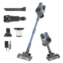 Cordless Vacuum Cleaner, 11KPa Stick Vacuum Handheld Vacuum, Wall-mounted Charging, 0.8L Dustbin, for Hardwood Pet Hair Carpet Home