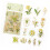 Blumenaufkleber 30er Set Papier Journal 7