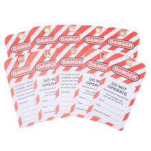 30 Red Lockout Tagout Locks with 30 Lock Out Tag Out Tags, Keyed Different,Compliant Safety Locks(Red,Keyed Different)