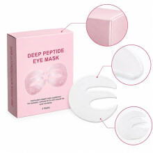 Deep Peptide Eye Mask, Three-Piece Design Covers The Entire Eye Area