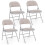 Costway 4 PCS Folding Dining Chairs Padded  Conference Chairs 1