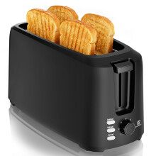 SUPERLEX 4-Slice Long Slot Toaster, 1450W Extra Wide with 7 Browning