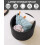 Bonlife Extra Large Round Ottoman with Storage, Folding Boucle Stool, 56cm 4