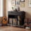 Costway Record Player Stand Wooden Turntable End Table 5