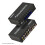 2X FJGEAR AV Switcher 4 Into 1 Out Av RCA  Interface Audio and Video Switcher Multi-Function 4-Way AV Switcher 5