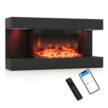 3-Sided Wall Mount Electric Fireplace