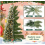 5ft Pre Lit Christmas Tree Green with 55 Snow 4