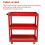 Tool Storage Durable Trolley 3 Tier Wheel Cart Shelf Garage Workshop Heavy Duty 11