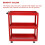 Tool Storage Durable Trolley 3 Tier Wheel Cart Shelf Garage Workshop Heavy Duty 7