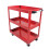 Tool Storage Durable Trolley 3 Tier Wheel Cart Shelf Garage Workshop Heavy Duty 14