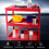 Tool Storage Durable Trolley 3 Tier Wheel Cart Shelf Garage Workshop Heavy Duty 8