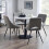 Set Of 2 Iris Boucle Dining Chairs - Grey 5
