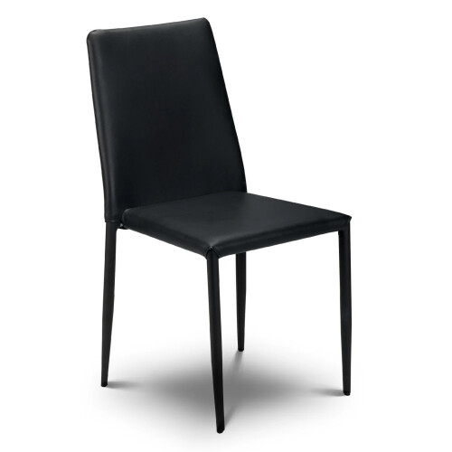 Set Of 4 Jazz Chairs Black 2