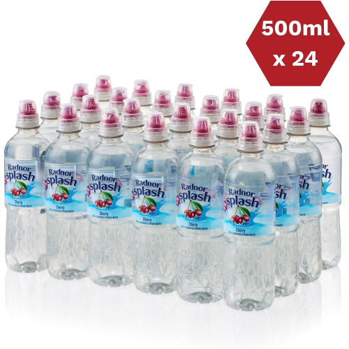 Radnor Splash Cherry Water 24x500ml 2
