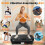 Power Vibration Plate Exercise Machine Platform Whole Body Shaker 4