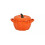 2.1 Litre Stoneware Pumpkin Casserole Dish-Orange 1