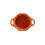 2.1 Litre Stoneware Pumpkin Casserole Dish-Orange 4