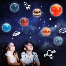 Solar System Stress Balls,50PCS Planets Squeeze Balls Space Toys for Kids Early Learning Stress Relief Fidget Toy