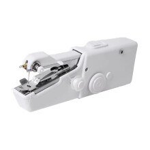 (A) Handheld Sewing Machine Mini Portable Electric Stitcher for Home Travel DIY