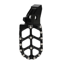 Footrest Foot Pegs Footpegs Rests Pedals for Sur-Ron Ultrabee Ultra Bee Off-Road Electric Dirt Bike Parts Black