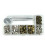 (3) 120 Sets Double-Sided Rivets Leather Craft Tool Kit, Two-Piece Cap Rivets Studs Install Tool, Metal Hat Nails Silver 4