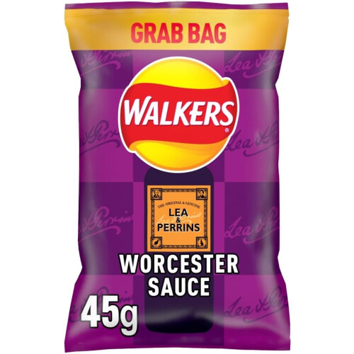 Walkers Walkers Lea & Perrins Crisps 45g x 32