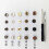 150 Sets Flat Head Binding Screws Dual-Sided Rivets DIY Leather Craft Nails 2