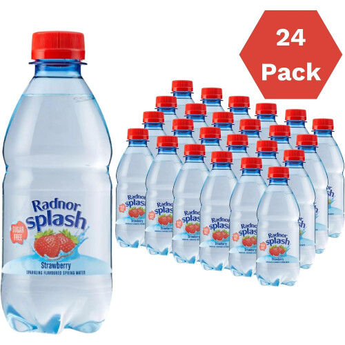 Radnor Splash Sparkling Strawberry 24x330ml 1