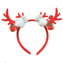 Dog Reindeer Antler Headband Santa Hat Christmas Costume
