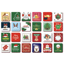 Mini Christmas Greeting Cards with Envelopes 24 pcs 8.5x8.5