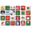 Mini Christmas Greeting Cards with Envelopes 24 pcs 8.5x8.5 1