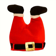 Christmas Santa and Elf Hats and Pants for Party Dress-Up