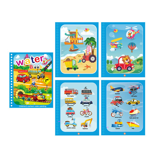 Children's Water Painting Puzzle Book