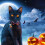 Halloween Cat Collar with Quick Release Bow and Bell 3