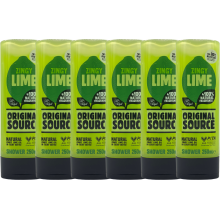 Original Source Zingy Lime Shower Gel 250ml 6 Pack
