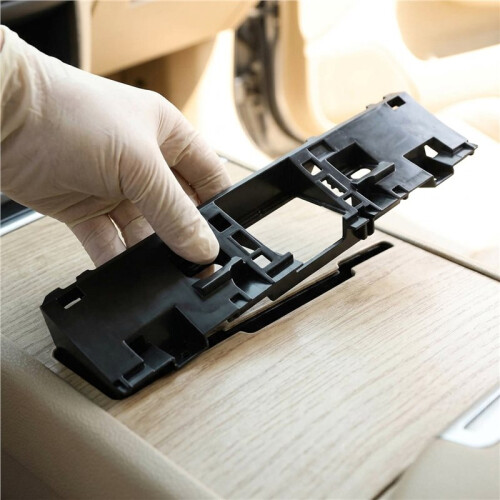 3AA857318C Car Dashboard Quartz Clock Watch Frame Bracket Holder for   B7 CC 2009-2016 1