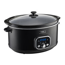 Cooks Professional 6.5L Digital Slow Cooker | Black