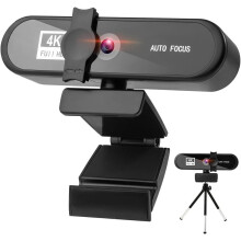 4K UHD USB Webcam with Microphone for PC Laptop and Video Calls