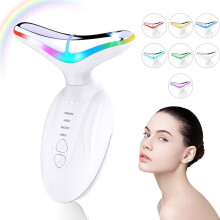 Red Light Face and Neck Massager for Relaxing Daily Facial Skincare