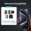 Wireless Lavalier Microphone Charging Case Lightning Noise Reduction 30H Battery 5