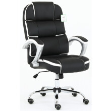 Executive Office Chair, Swivel, Adjustable Height, Padded Seat and Arms