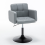 Modern Windsor Dressing Table Grey Vanity Chair with Soft Seat High Stool 1