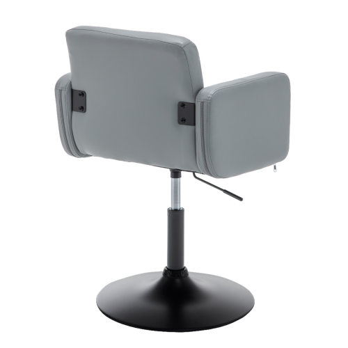 Modern Windsor Dressing Table Grey Vanity Chair with Soft Seat High Stool 2