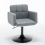 Modern Windsor Dressing Table Grey Vanity Chair with Soft Seat High Stool 7