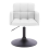 Modern Windsor Dressing Table White Vanity Chair with Soft Seat High Stool 3
