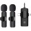 Wireless Lavalier Microphone 3-in-1 for iPhone Android Video Recording 1