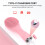 Facial Cleansing Brush Sonic Vibration Silicone Waterproof Rechargeable 2